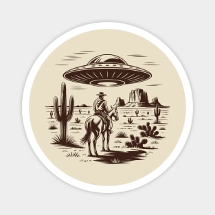 Close Encounters of the Cowboy Kind Magnet